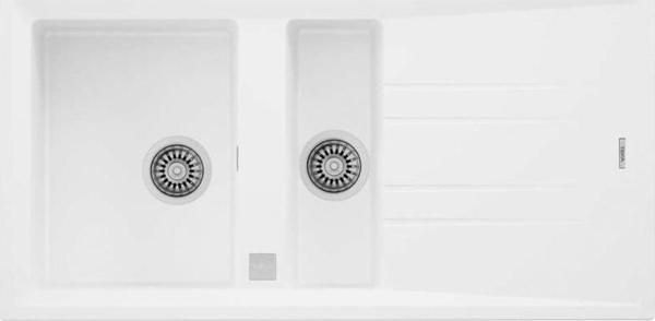 TEKA STONE 60 B-TG BEYAZ TEGRANİT EVYE WHİTE - Image 1
