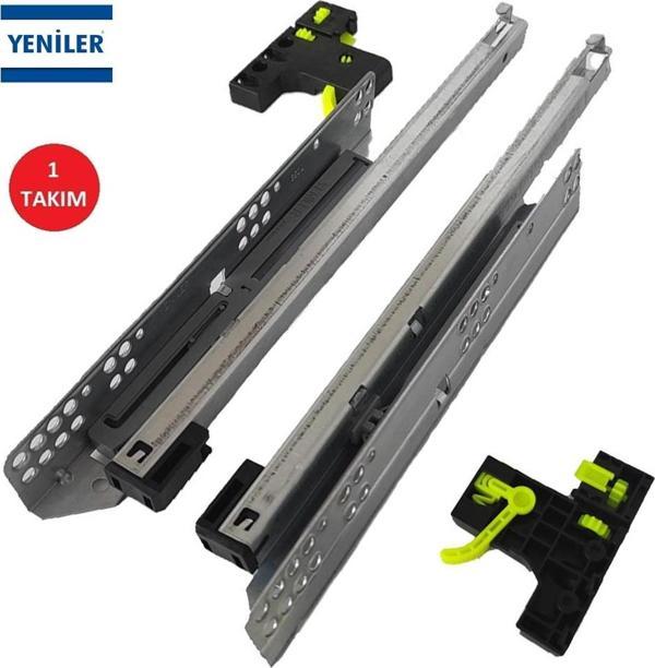 YENİLER TANDEM KISMİ AÇILIM ÇEKMECE RAYI 35 CM (MANDAL DAHİL) - Image 1