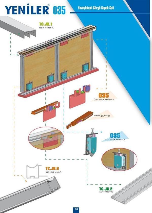 YENİLER TC-035Ç ÇİFT STOPERLİ MEKANİZMA - Image 1