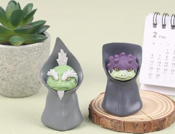 Anime Naruto Fukasaku and Shima 2 li Karakter Figür Oyuncak - Image 1
