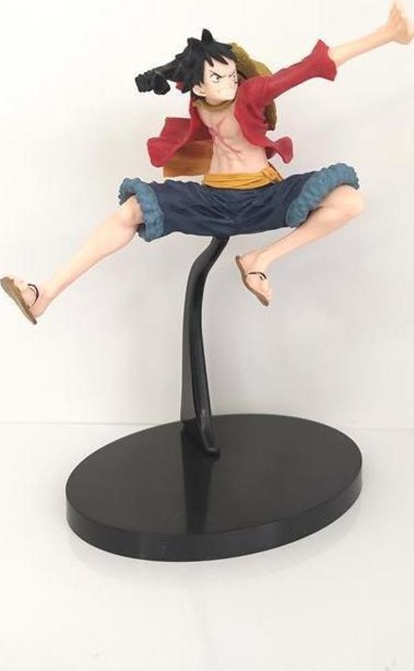 Anime One Piece Monkey D. Luffy Action Figur Oyuncak Biblo 17cm 12134 - Image 1