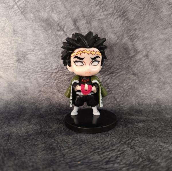 Anime Figür Demon Slayer Gyomei Himejima 7 cm Karakter Figür Oyuncak Biblo 15439 - Image 1
