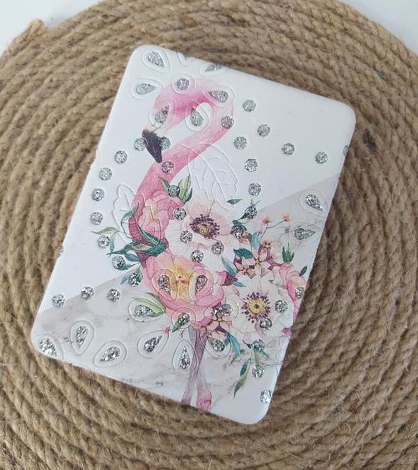 Ayna Taşınabilir Cep Çanta Makyaj Büyüteç Ayna Dikdörtgen Ayna 13991 - Image 1