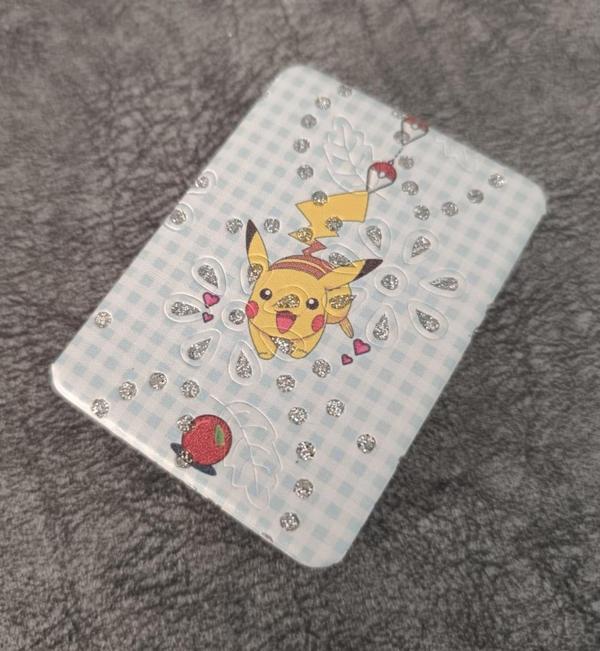 Cep Ayna Pokemeon Pikachua Makyaj Çanta Seyahat Taşınabilir Ayna Kozmetik Büyüteç Kompakt    - Image 1