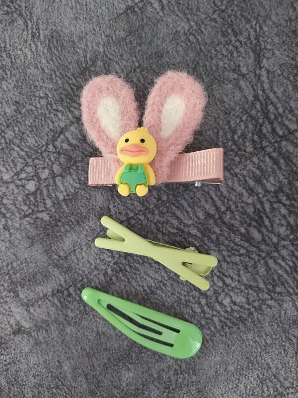 Cici Civciv Toka Bebek Saç Klipsli Pens Toka Sevimli Çocuklar Kız Saç Toka Aksesuarları  - Image 1