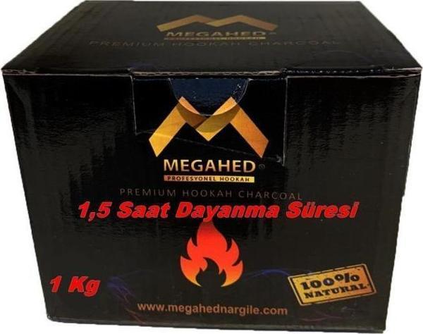 Hdmarketim İthal A Sınıfı Küp Nargile Kömürü 1kg Hindistan Cevizi 100% Doğal - Image 1