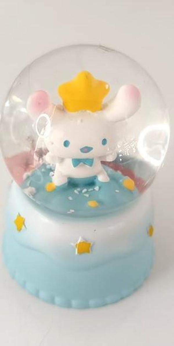 Kar Küresi Sanrio Işıklı Kar Küresi Ev Ofis Dekor Biblo Obje       - Image 1