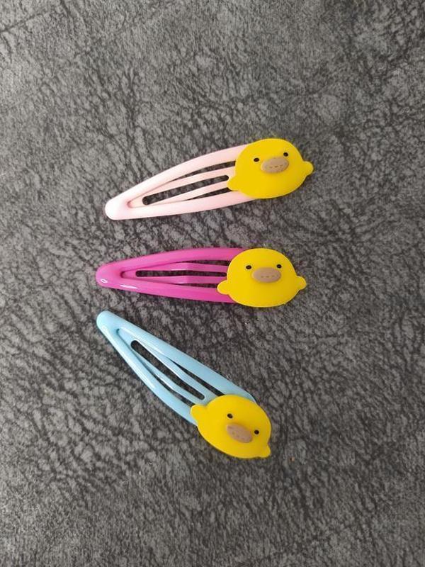 Sevimli Civciv Renkli Çıt Çıt Toka Saç Aksesuar - Image 1