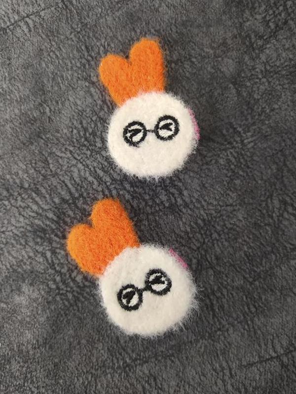 Sevimli Ördek Keçe Pens Toka Saç Aksesuar - Image 1