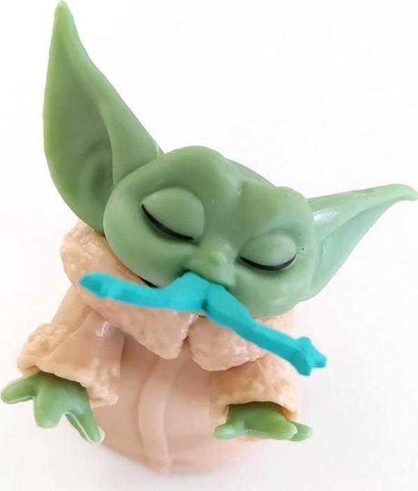 Star Wars 3D Baby Yoda Mini Figür Oyuncak 5 cm - Image 1