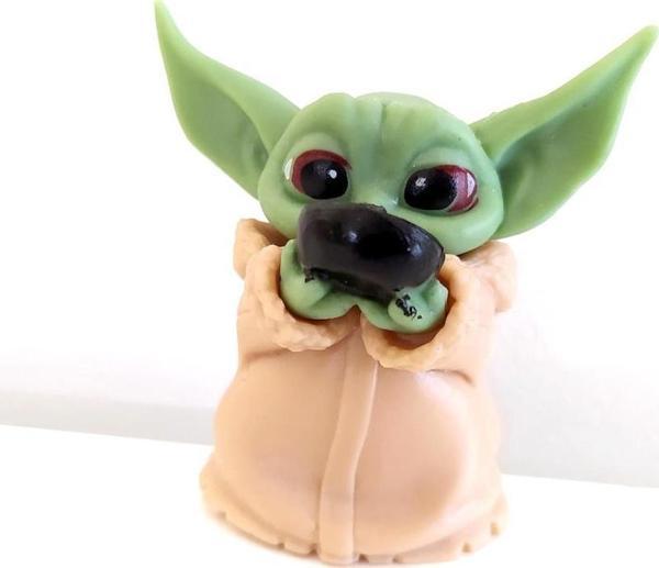 Star Wars 3D Baby Yoda Mini Figür Oyuncak 5 cm 9140 - Image 1
