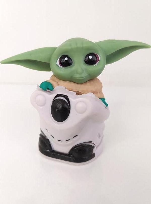 Star Wars Baby Yoda Karakter Mini Figür Oyuncak 6cm 12043 - Image 1