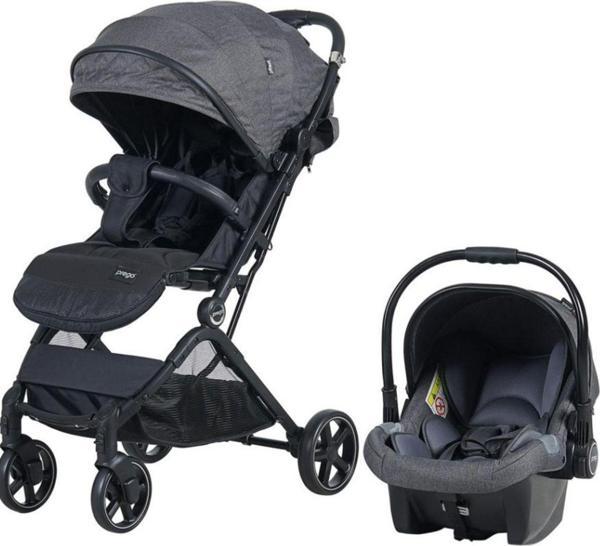 Prego 2032 Solo Travel Bebek Arabası Gri Tek Ebat - Image 1