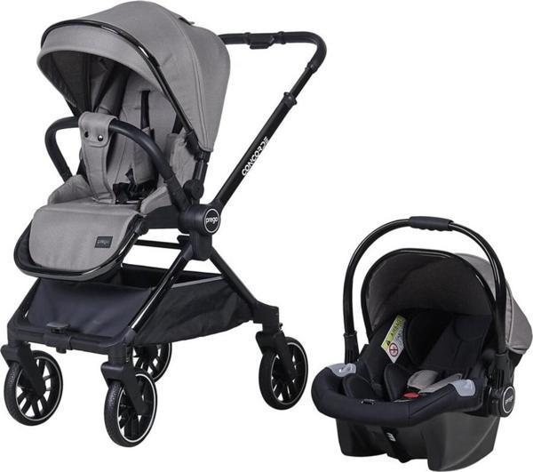 Prego Concorde Koldan Çift Yönlü Travel Sistem Bebek Arabası Bej Tek Ebat - Image 1