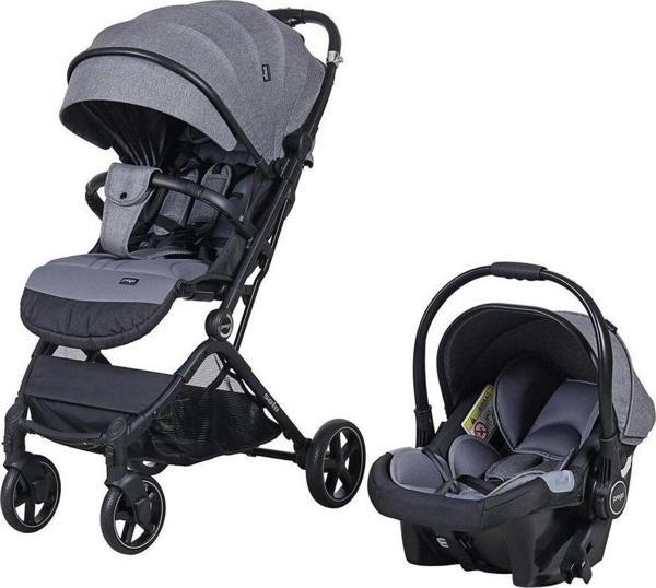 Prego Solo Travel Bebek Arabası 2032 Gri Tek Ebat - Image 1