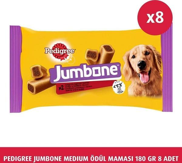 Pedigree Jumbone Sığır Etli Ödül Maması 180 G  8X - Image 1