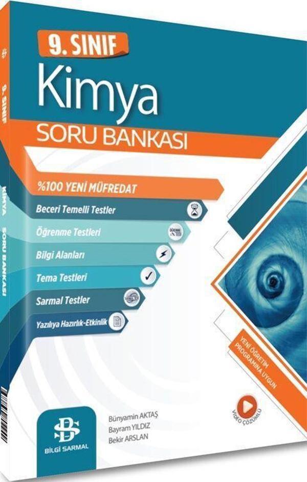 9. Sınıf Kimya Soru Bankası Bilgi Sarmal Yayınları - Bilgi Sarmal Yayınları - Image 1