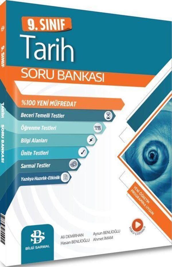 9. Sınıf Tarih Soru Bankası Bilgi Sarmal Yayınları - Bilgi Sarmal Yayınları - Image 1