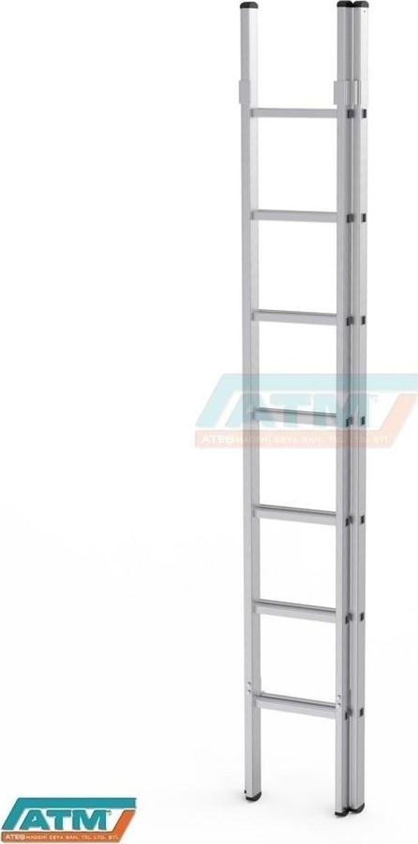 2,5*2=5 MT 65X25 İKİ PARÇALI SÜRGÜLÜ MERDİVEN - Image 1