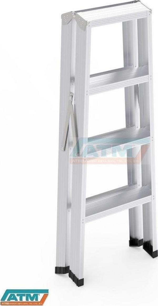 4+4 GOLD ALM ÇİFT ÇIKIŞLI MERDİVEN - Image 1