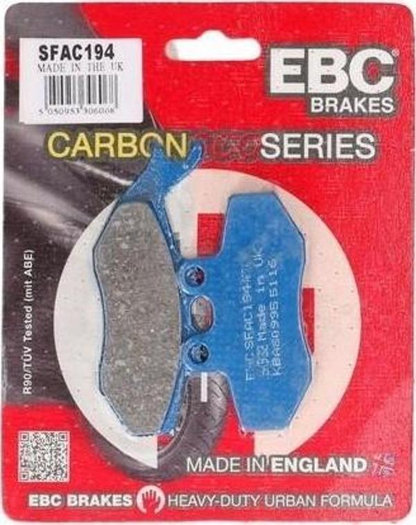 Ebc Sfac194 1998-1999 Piaggio Skipper 150 Uyumlu Ön Fren Balatası Karbon Balata - Image 1