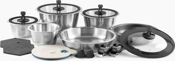 Cookvısıon 1058set10 10 Parça Tencere Seti - Image 1