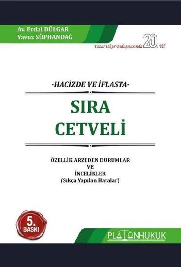 Sıra Cetveli - Hacizde ve İflasta - Platon Hukuk Yayınevi - Image 1