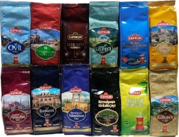 Çaykur Elekaltı 80 Gramlık Tüm Çeşitleri 80 Gr X 12 - Image 1