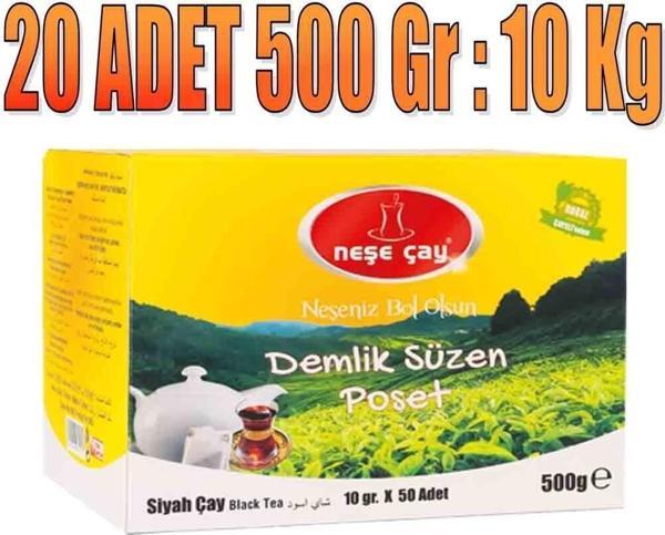 Neşe Çay Demlik Poşet 500 Gr - 20 Adet - Image 1