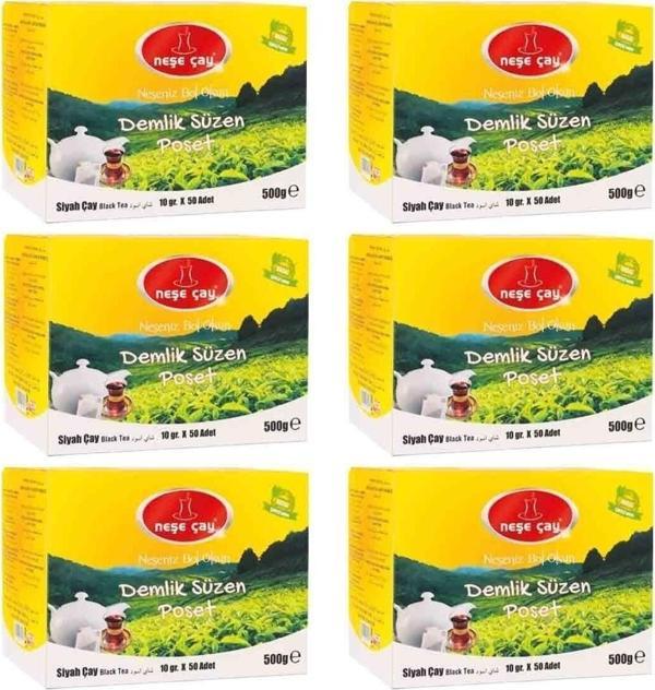 Neşe Çay Demlik Poşet 500 Gr - 6 Adet - Image 1