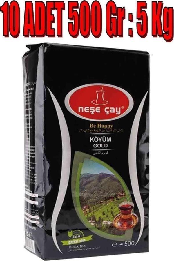 Neşe Çay Köyüm Gold 500 Gr - 10 Adet - Image 1
