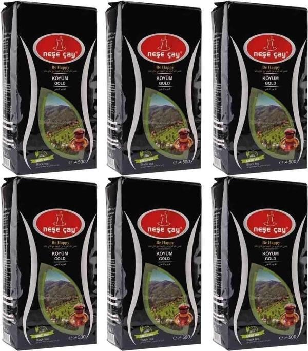 Neşe Çay Köyüm Gold 500 Gr - 6 Adet - Image 1