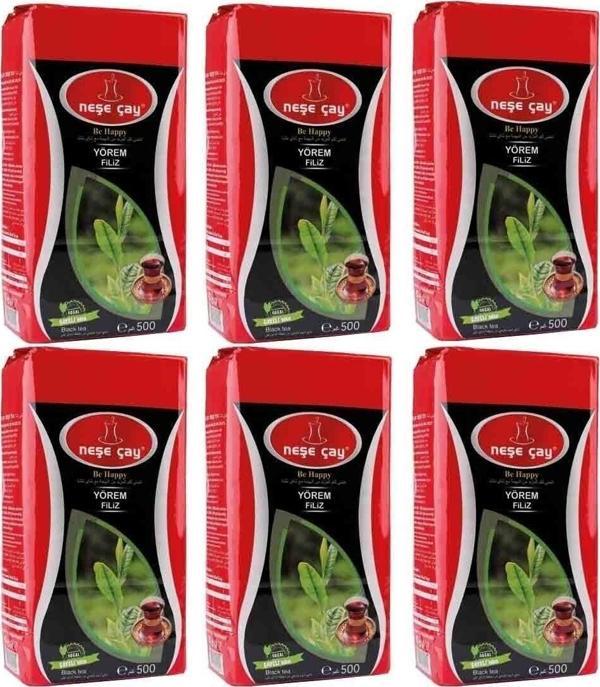 Neşe Çay Yörem Filiz 500 Gr - 6 Adet - Image 1