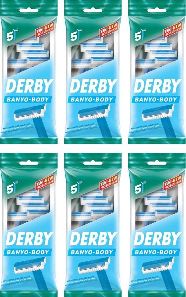 Derby Banyo 5 li Poşet Tıraş Bıçağı x 6 Adet - Image 1