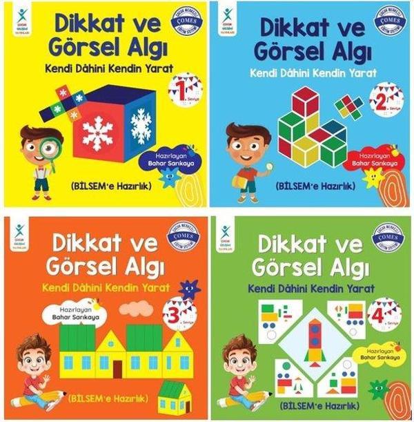 Dikkat ve Görsel Algı Evde Eğitim Seti - Çocuk Gelişimi Yayınları - Image 1