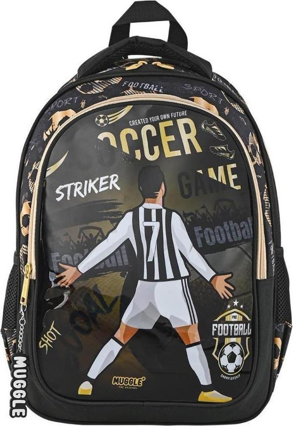MUGGLE MU-9140 İlkokul Sırt Çantası Soccer Game  - Image 1