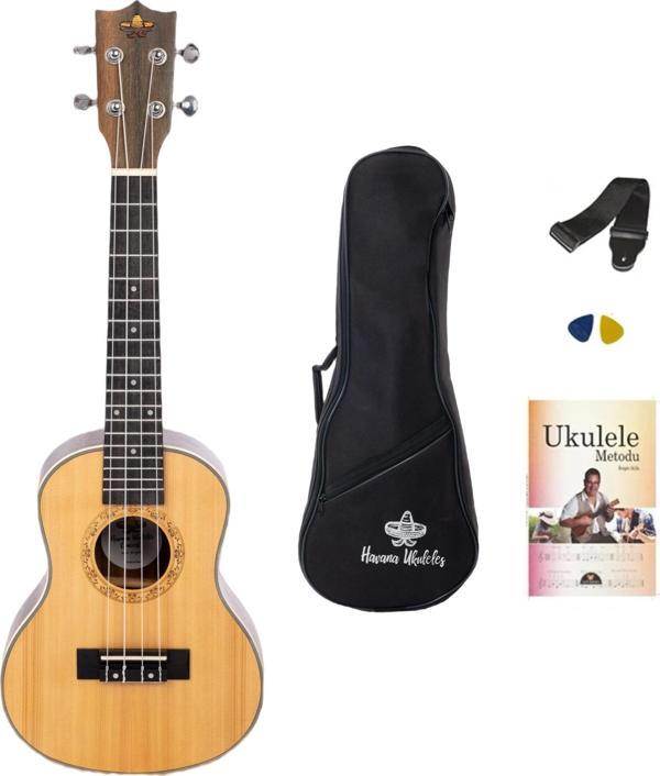 HAVANA HKC-YM24 CONCERT UKULELE SET (SOFTCASE-ASKI-METHOD-PENA HEDİYELİ) - Image 1
