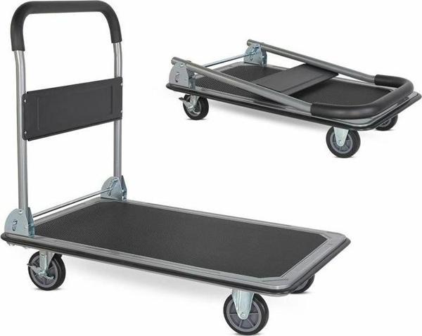 Duffmart PR2190 Pro Katlanır Platform 4 Tekerlekli Paket Taşıma Arabası 150 Kg - Image 1