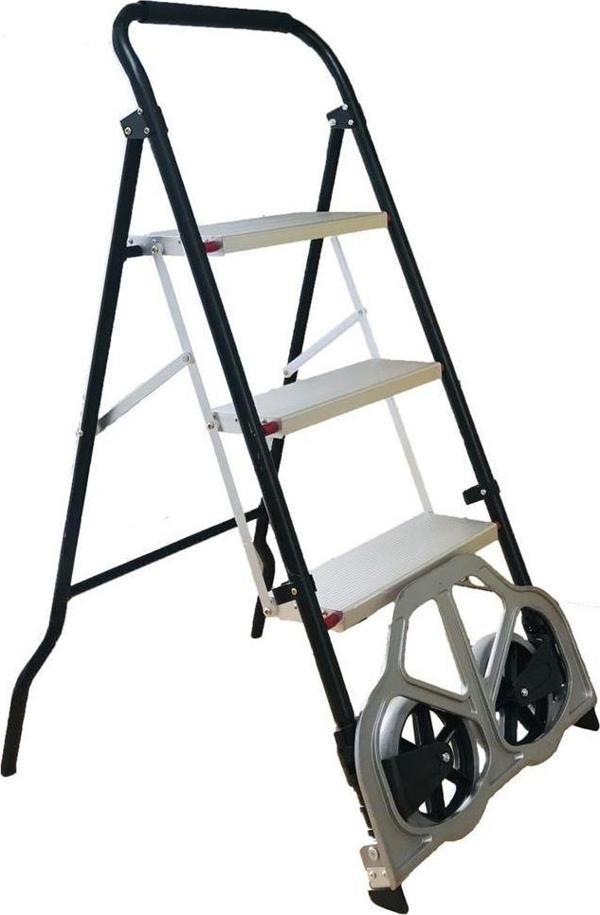 Duffmart PR2380A Pro Merdivenli Katlanır Paket Taşıma Arabası 80 Kg - Image 1