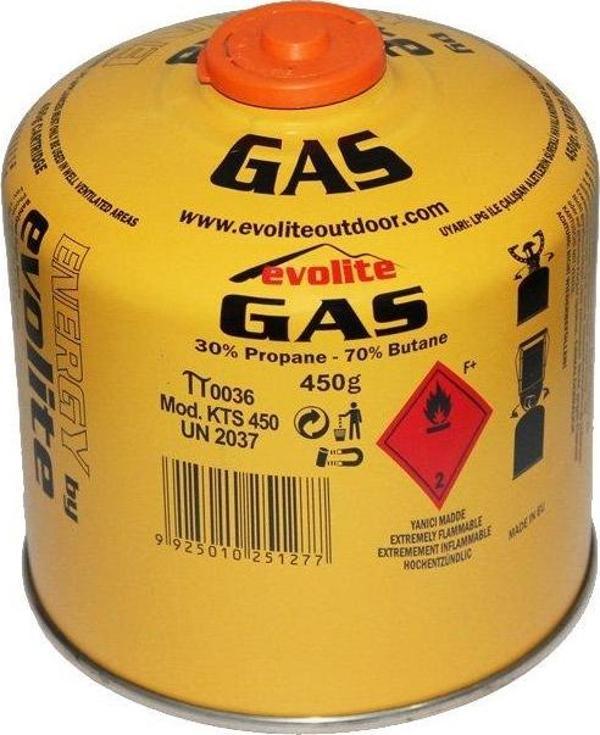 Evolite Butane Propane Vidalı 450 Gr. Ocak Kartuşu - Image 1