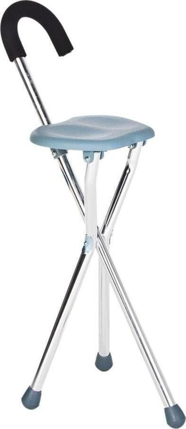 Comfort Plus Emek Sağlık Ithal Alüminyum Oturaklı Baston - Image 1