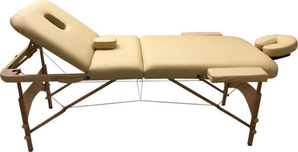 Comfort Plus Ahşap Masaj Masası İthal 305-Bej - Image 1