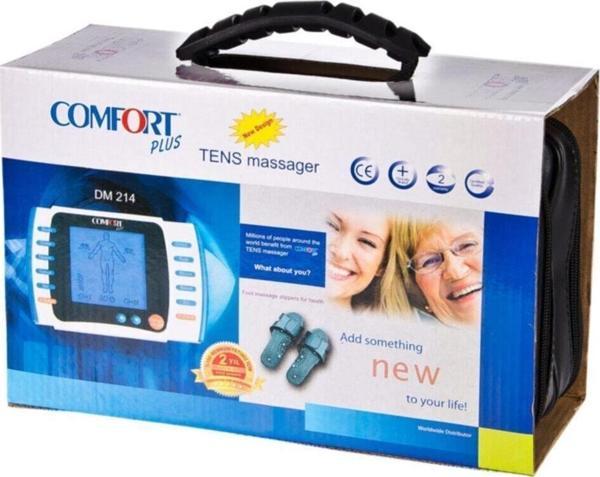 Comfort Plus Dm-214 Türkçe Konuşan 2 Kanallı Tens/Masaj Aleti - Cihazı - Image 1