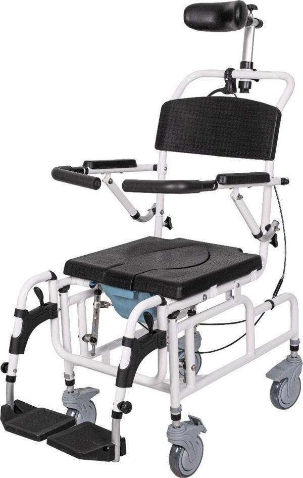 Golfi G541 Alüminyum Tilt Klozetli Banyo Sandalyesi - Image 1