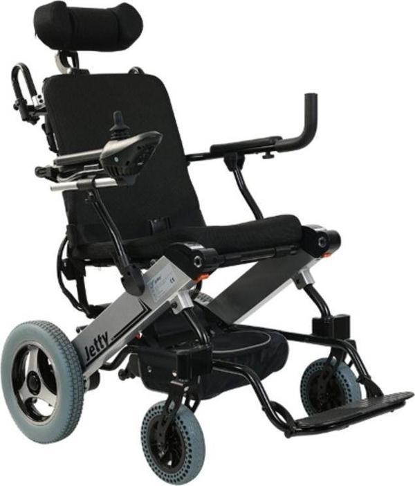 Jetty Jt-311 Hafif Akülü Tekerlekli Sandalye Gri - Image 1