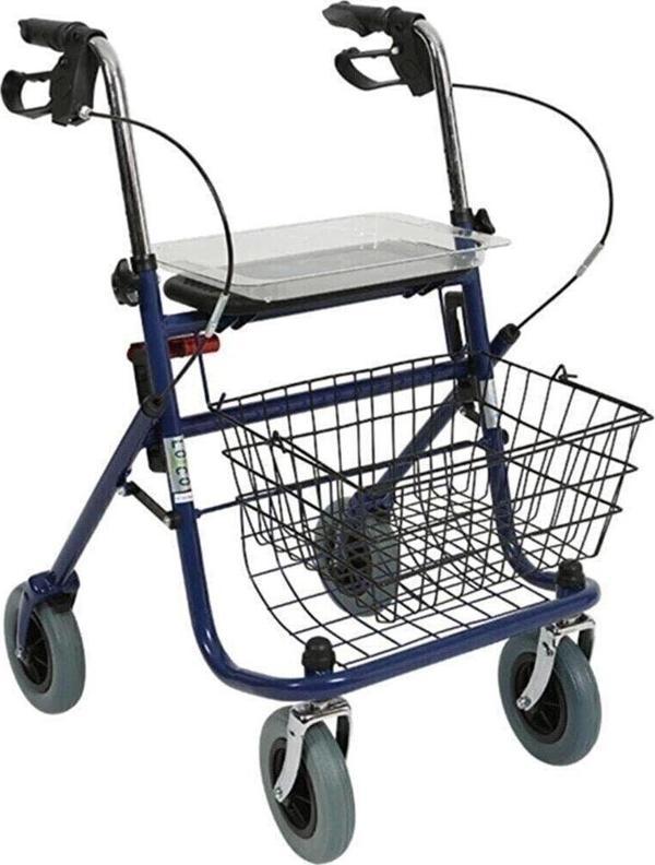 Loco Pr-882 4 Tekerlekli Sepetli Yürüteç / Rollator - Image 1