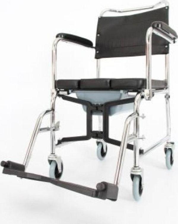 Medikal Wollex W689 Klozetli Banyo Tekerlekli Sandalyesi - Image 1