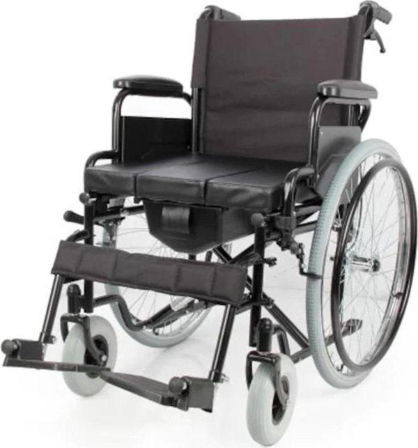 Wollex Wg-M423 Klozetli Manuel Tekerlekli Sandalye - Image 1