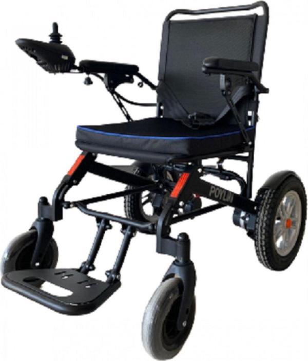 Poylin P205 Hafif Katlanabilir Akülü Tekerlekli Sandalye - Image 1