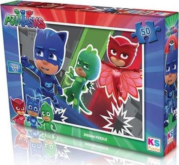 Ks Games Pj Masks 50 Parça Puzzle - Image 1